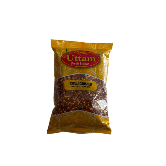 Chili Crushed 200G- Uttam