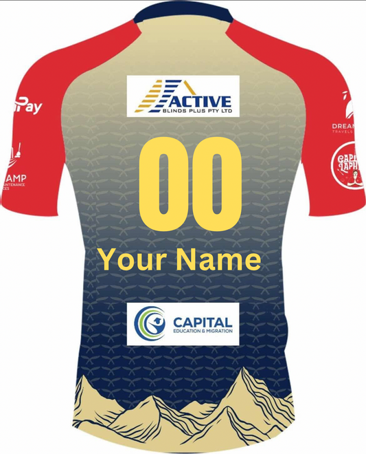 CNPL Jersey - Dajubhai Warriors (Customised )