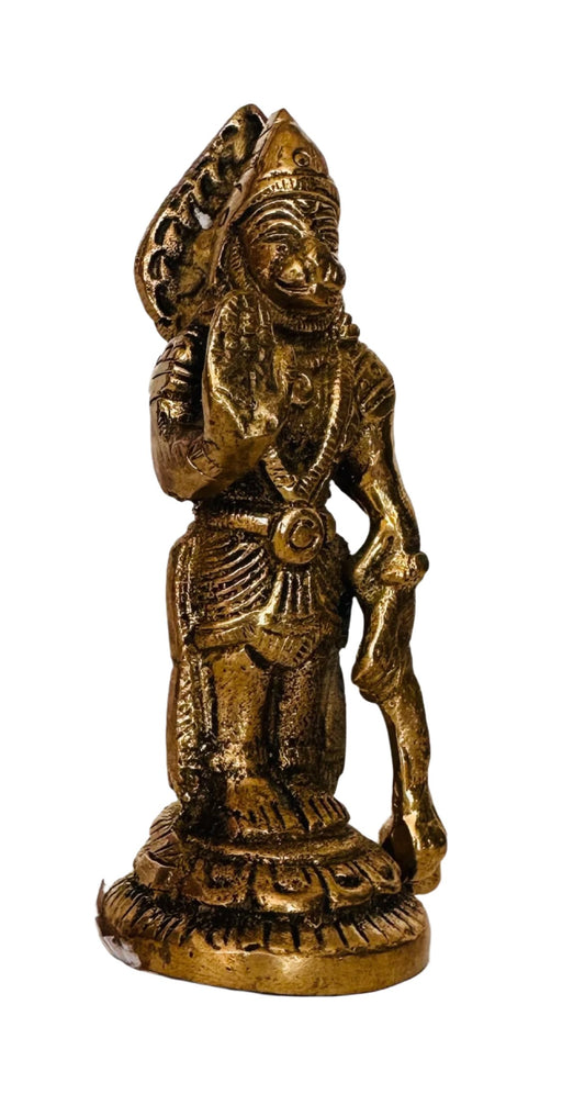 Brass Hanuman 4 "