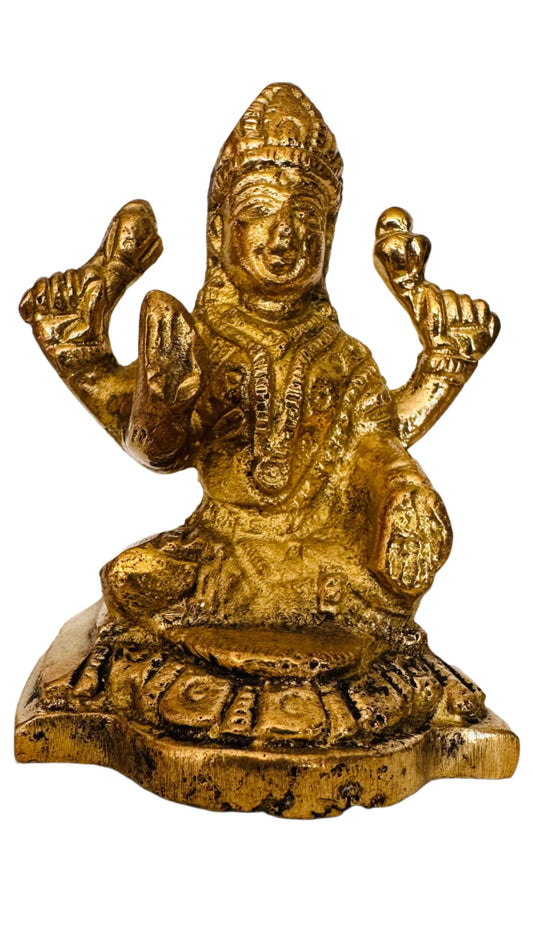Brass LAXMI Murti 3" H