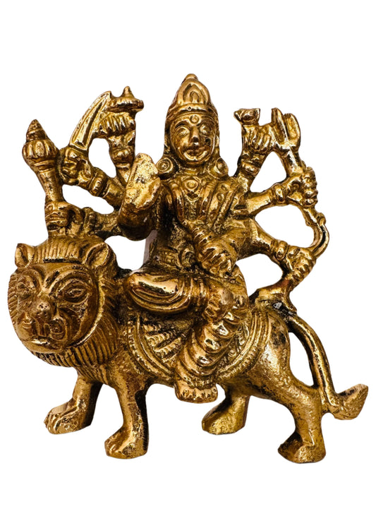 Brass Durga  Statue
