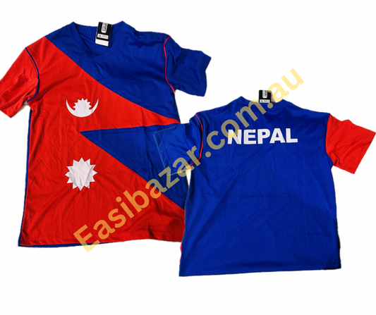 Tshirt with Nepal Flag