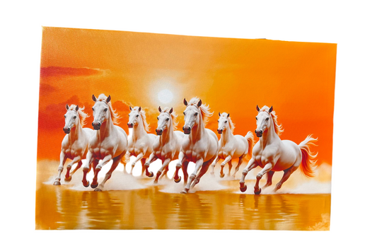 Seven Horses Canvas
