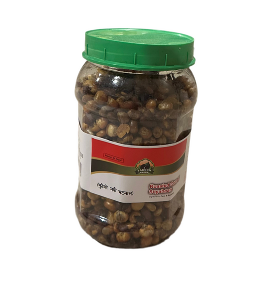 Roasted Corn & Soyabean (Bhuteko makai Bhatmas)450g